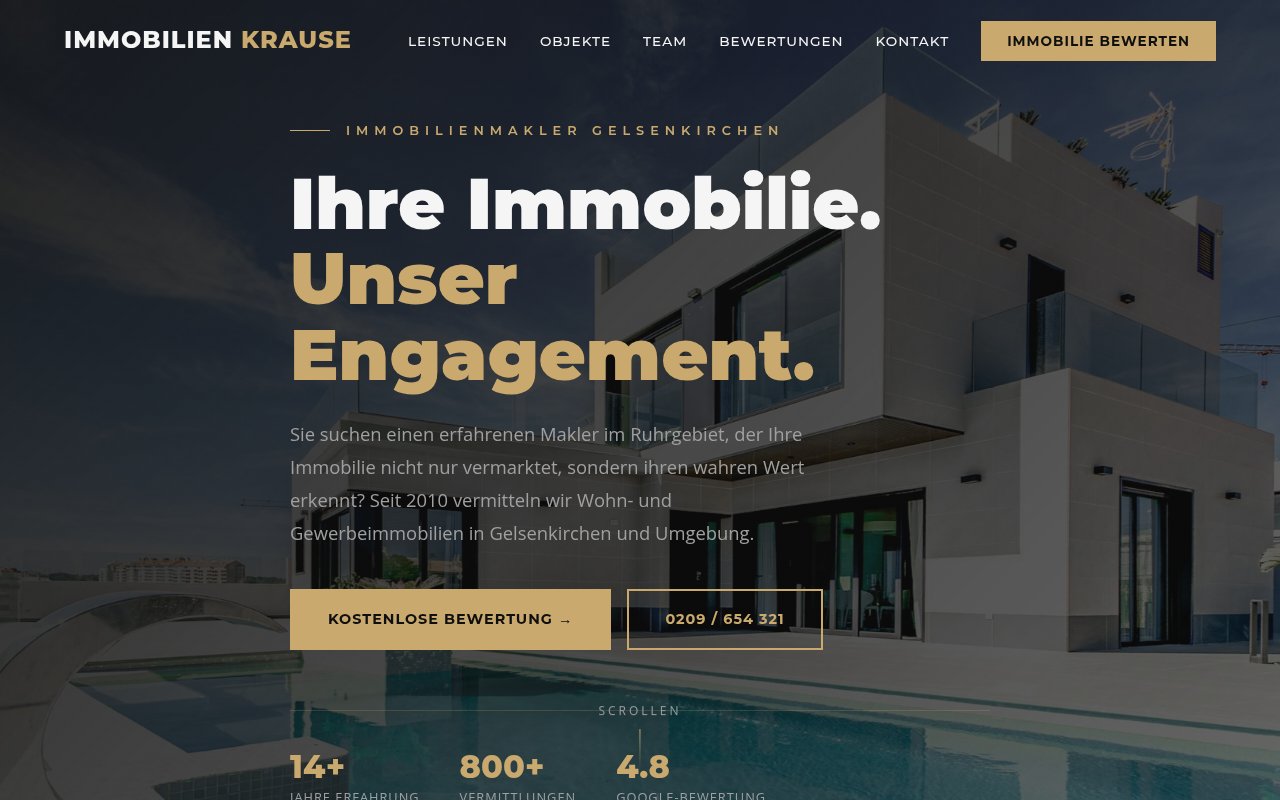 Immobilien Krause Demo